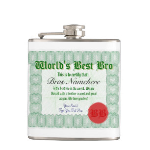 Petaca Mejor Bro del mundo