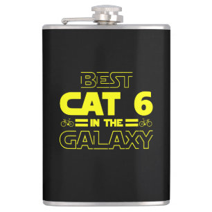 Petaca Mejor Gato 6 En La Galaxia