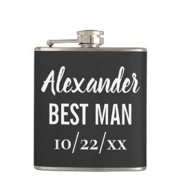 Petaca Mejor Hombres Bachelor Party Wedding Favor