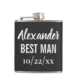 Petaca Mejor Hombres Bachelor Party Wedding Favor