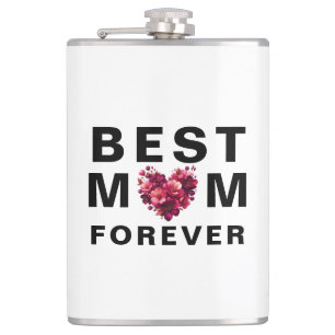 Petaca Mejor MOM para siempre - Moda y botella de regalo