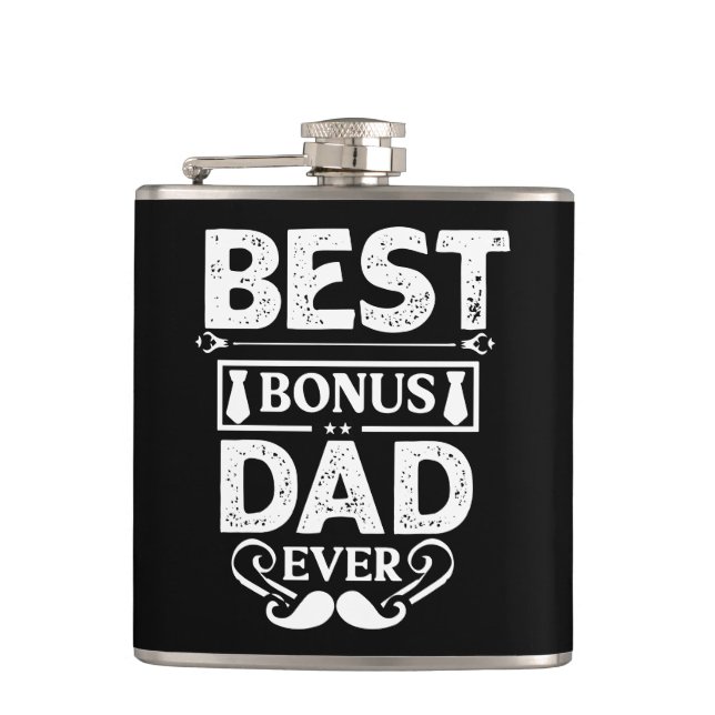 Petaca Mejor Padre Bono Nunca (Anverso)