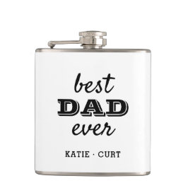 Petaca Mejor Papá Moderno De Cuatro Fotografía