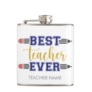 Petaca Mejor Profesor Personalizado - Regalo Personalizad