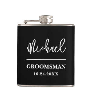 Petaca Mejor regalo para hombre de Groomsmen personalizad
