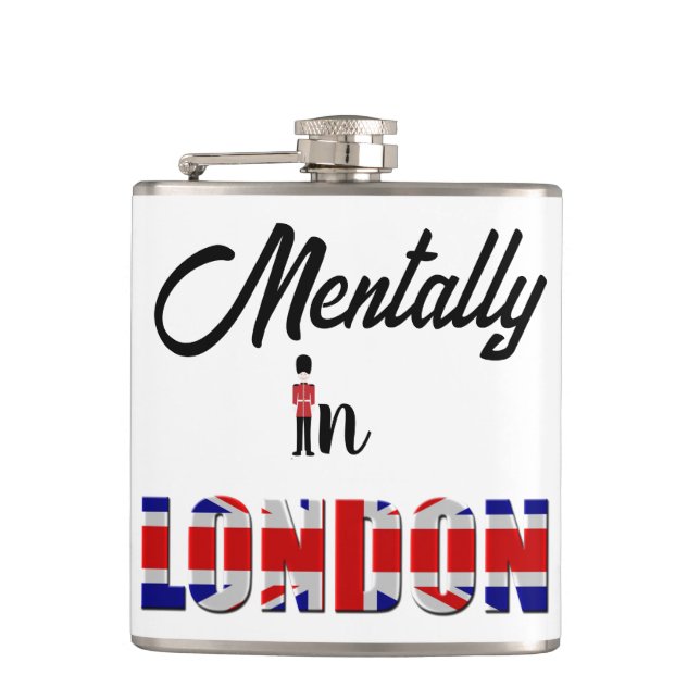 Petaca Mentalmente En La Cara De Londres (Anverso)