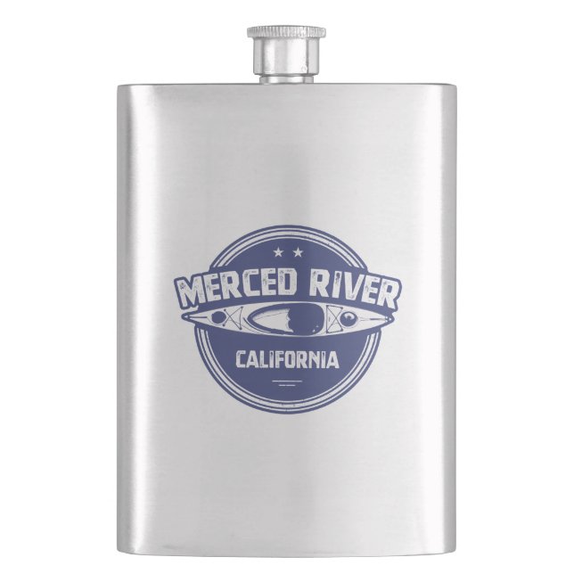 Petaca Merced River California Kayaking (Anverso)
