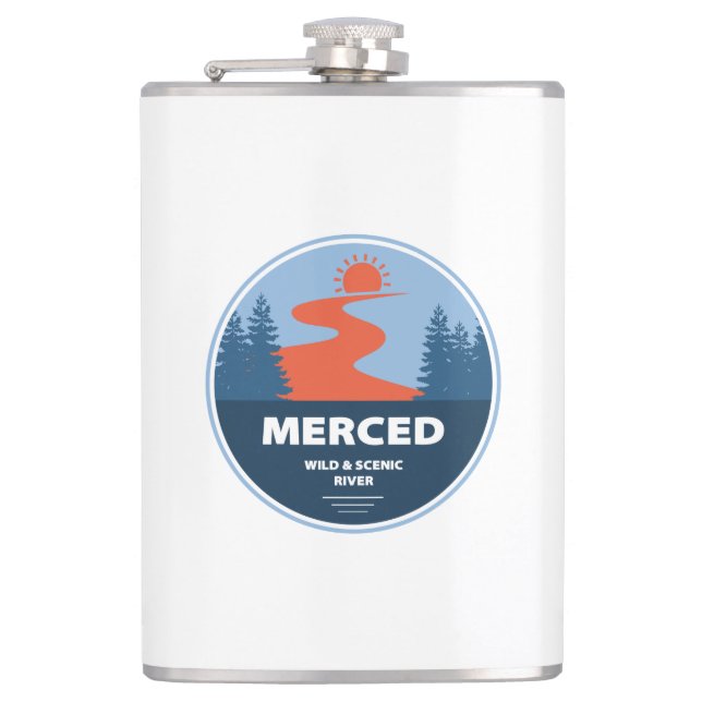 Petaca Merced Wild And Scenic River California (Anverso)