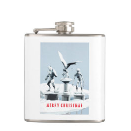 Petaca Merry Christmas. Monster ice sculptures