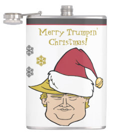 Petaca Merry Maga Trump Navidades Flask