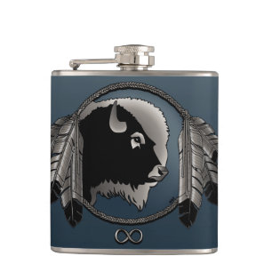 Petaca Metis Flask Personalizado Spirit Buffalo Metis Fla