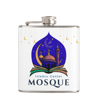 Petaca Mezquita del Centro Islámico - Diseño de frasco el