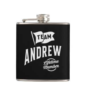 Petaca Miembro de Team Andrew Lifetime