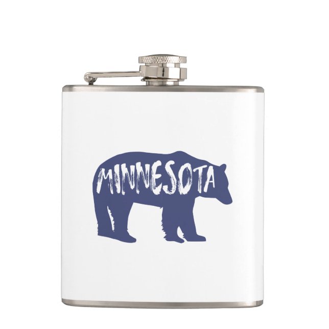 Petaca Minnesota Bear (Anverso)