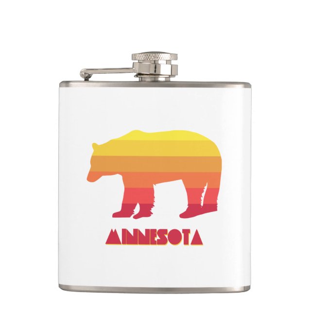 Petaca Minnesota Bear (Anverso)