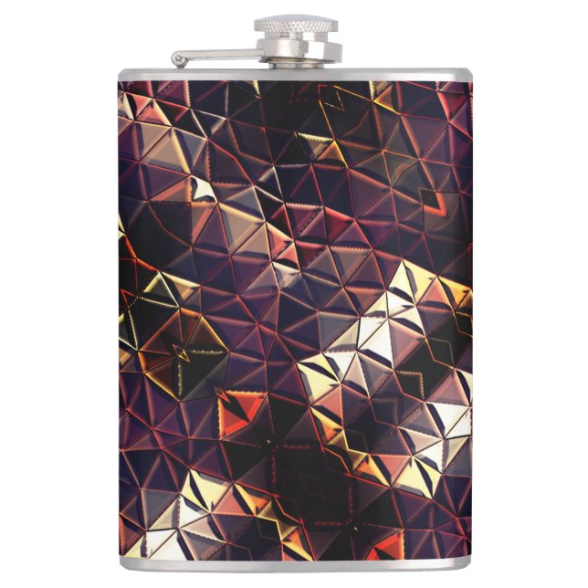 Petaca Mirrorización de triángulos que generan formas ext (Anverso)