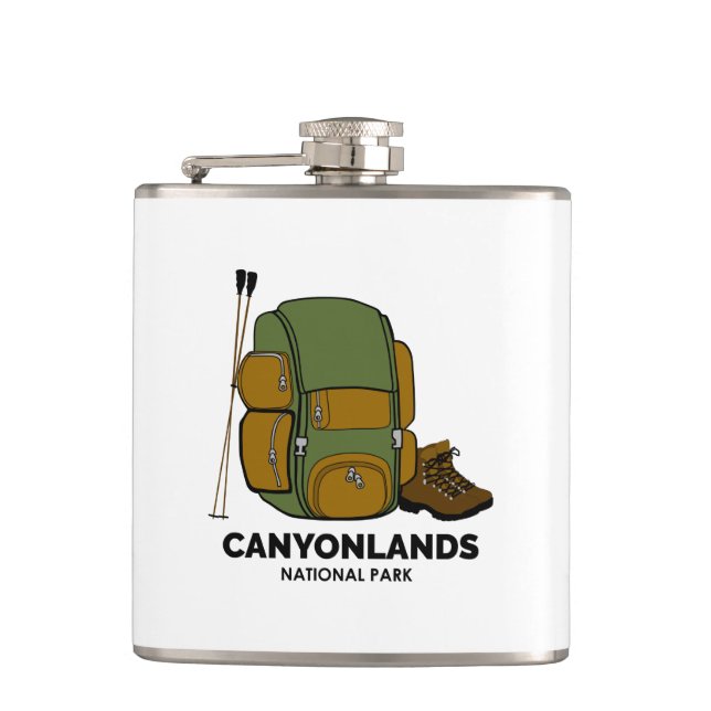 Petaca Mochila del Parque Nacional Canyonlands (Anverso)