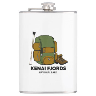 Petaca Mochila del Parque Nacional de los Fiordos de Keni