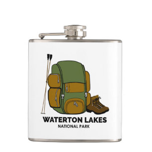 Petaca Mochila del Parque Nacional de los Lagos de Watert