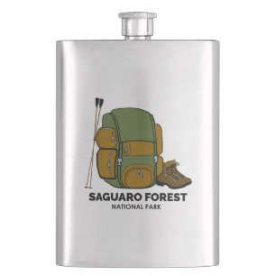 Petaca Mochila del Parque Nacional del Bosque de Saguaro