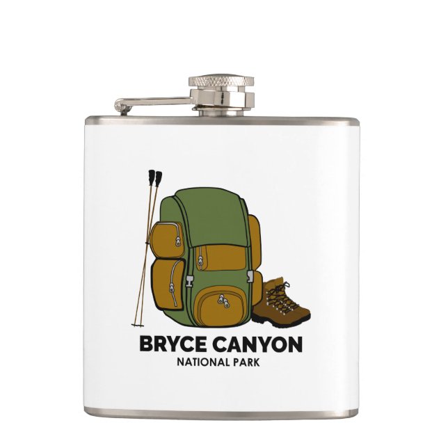 Petaca Mochila del Parque Nacional del Cañón de Bryce (Anverso)