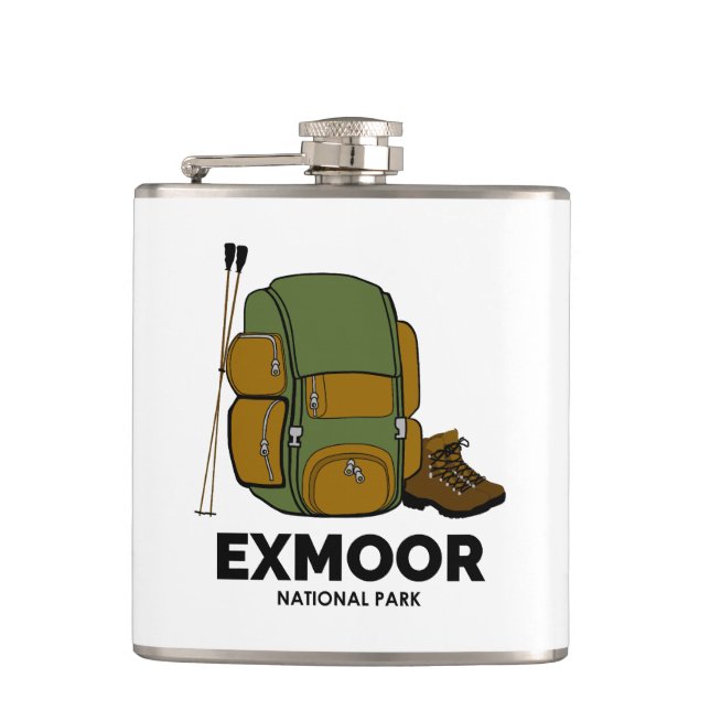 Petaca Mochila del Parque Nacional Exmoor (Anverso)