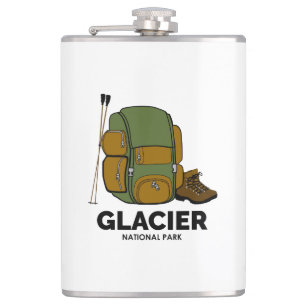 Petaca Mochila del Parque Nacional Glaciar