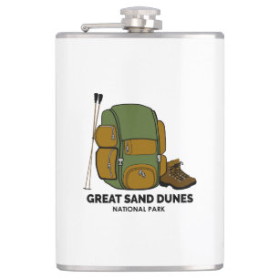 Petaca Mochila del parque nacional Great Sand Dunes