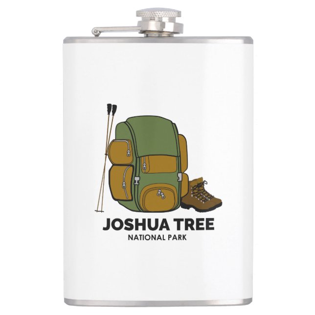 Petaca Mochila del parque nacional Joshua Tree (Anverso)