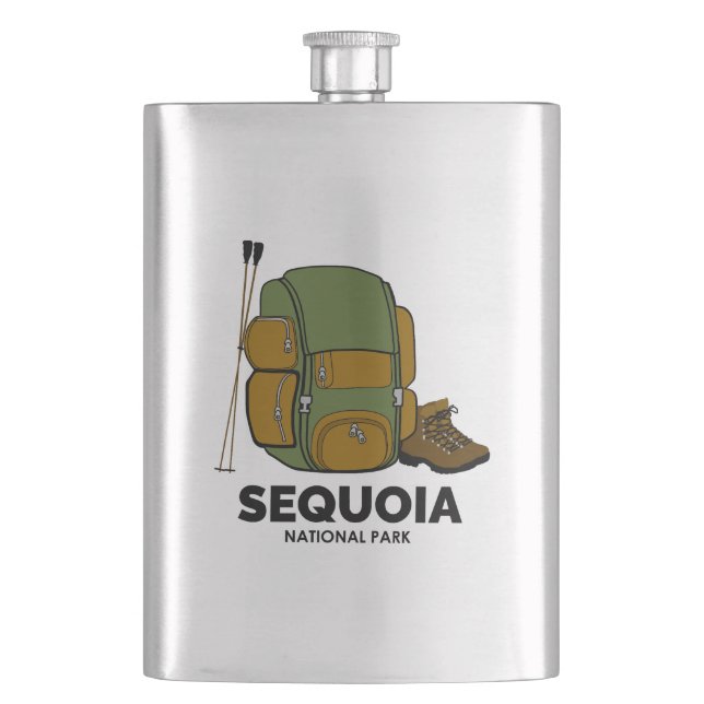 Petaca Mochila del Parque Nacional Sequoia (Anverso)