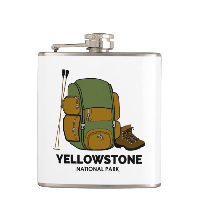 Petaca Mochila del Parque Nacional Yellowstone (Anverso)