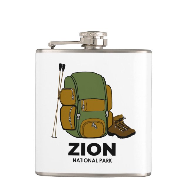 Petaca Mochila del Parque Nacional Zion (Anverso)