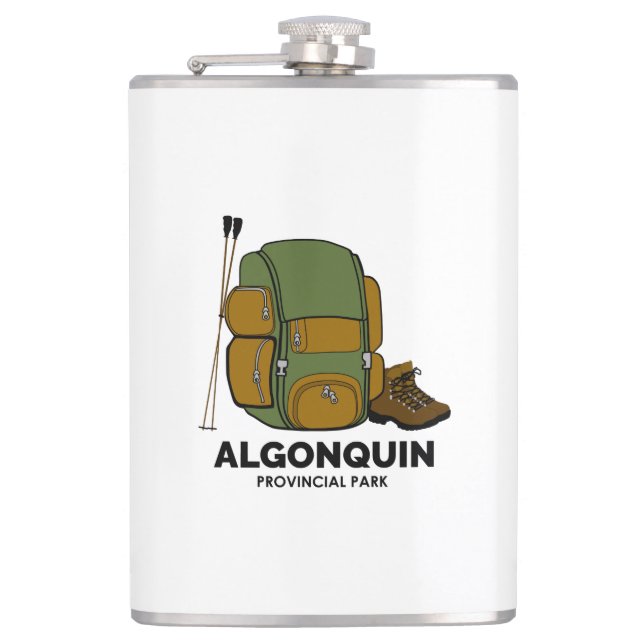 Petaca Mochila del parque provincial Algonquin (Anverso)