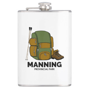 Petaca Mochila del parque provincial de Manning