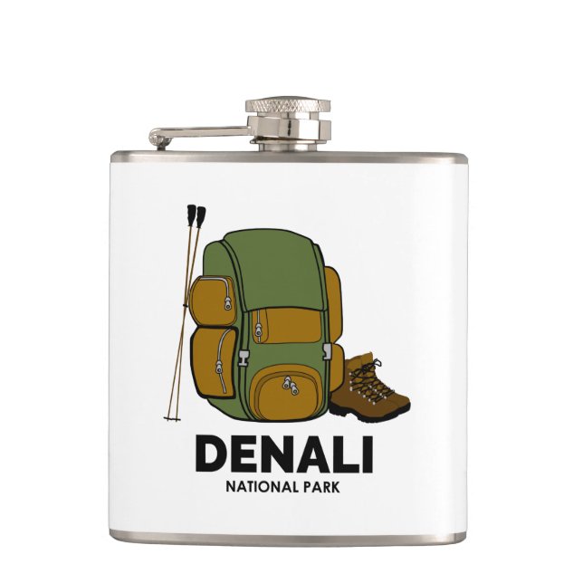 Petaca Mochila para Parque Nacional Denali (Anverso)