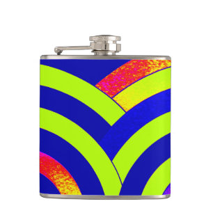 Petaca moda chevron moderno y elegante