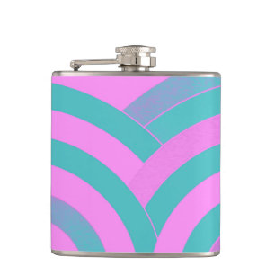 Petaca moda chevron moderno y elegante