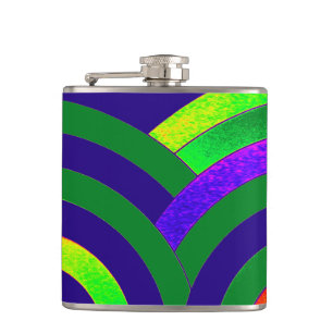 Petaca moda chevron moderno y elegante