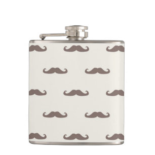 Petaca Modelo 3 del inconformista del bigote