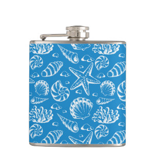 Petaca Modelo azul de la playa