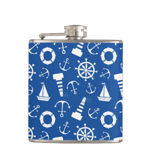 Petaca Modelo azul del mar