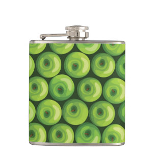 Petaca Modelo con las manzanas verdes