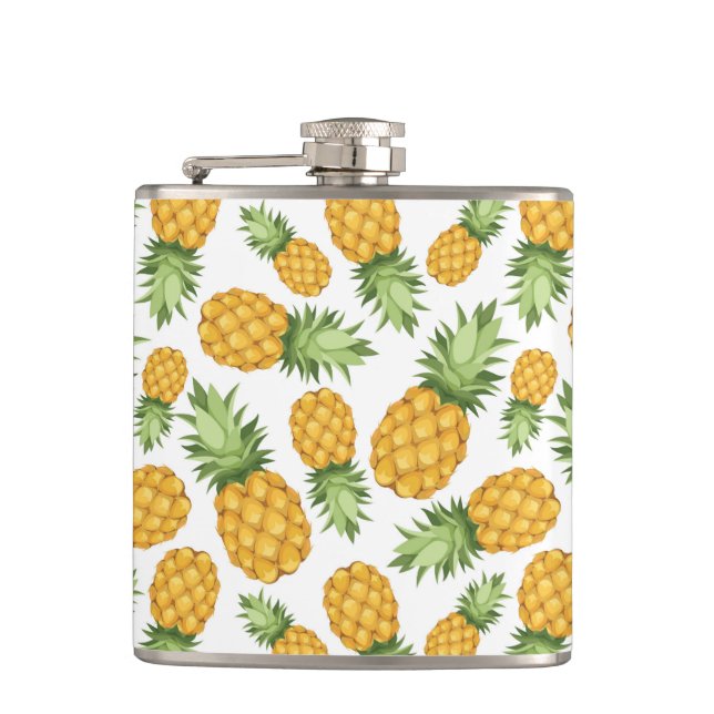 Petaca Modelo de la piña del dibujo animado (Anverso)