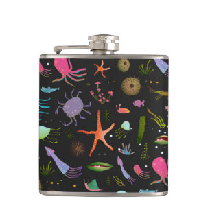 Petaca Modelo de los Critters del mar