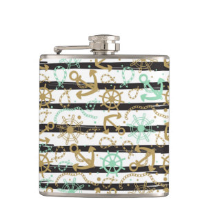 Petaca Modelo del ancla de mar