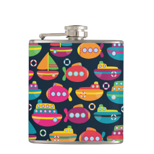 Petaca Modelo del transporte del océano