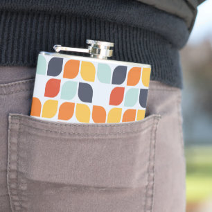 Petaca Modelo geométrico del vintage