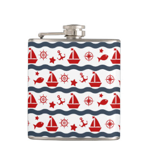 Petaca Modelo marítimo lindo