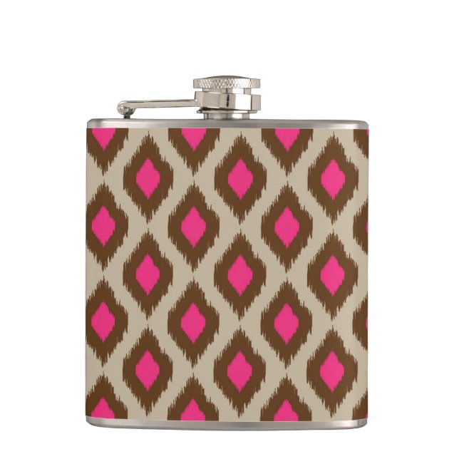 Petaca Modelo moderno del ikat (Anverso)