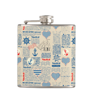 Petaca Modelo náutico del periódico